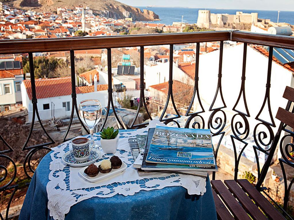 Alesta Hotel Bozcaada Bagian luar foto